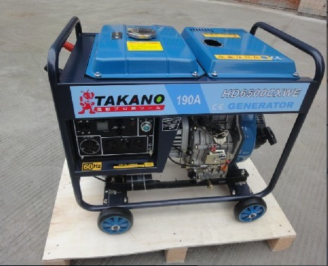 5kVA Portable Open Welding Machine & Generator (DWG6500CLE)