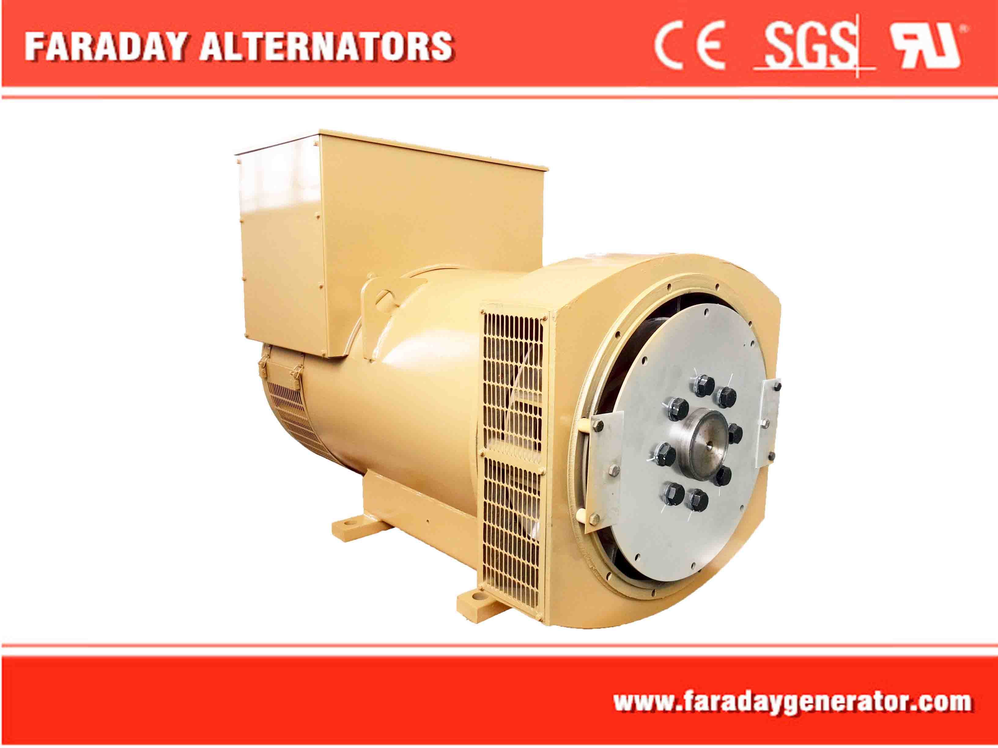 Faraday 400kVA 320kw AC Diesel Three Phase Single Bearing Generator Fd4lp