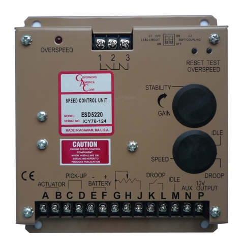GAC Electronic Speed Governor ESD 5220 ESD 5220E