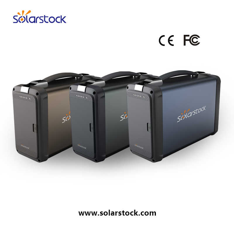 High Performance Portable Solar Generator with AC DC Output