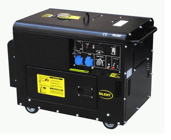 4-Stroke Air Cooled 5 kVA Silent Type Diesel Generator