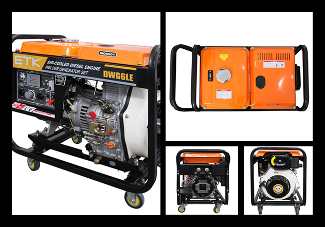 2.5/4.6kw Most Fuel Efficient Diesel Welder Generator