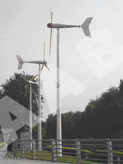 Horizontal Axis Wind-Driven Generator