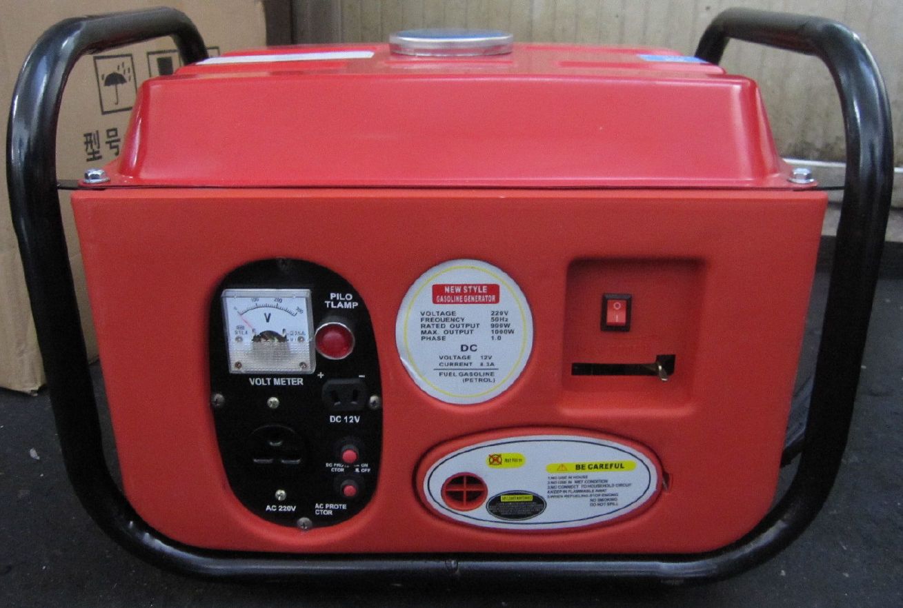 HH1200-A01 650W Gasoline Generator, Small Petrol Generator