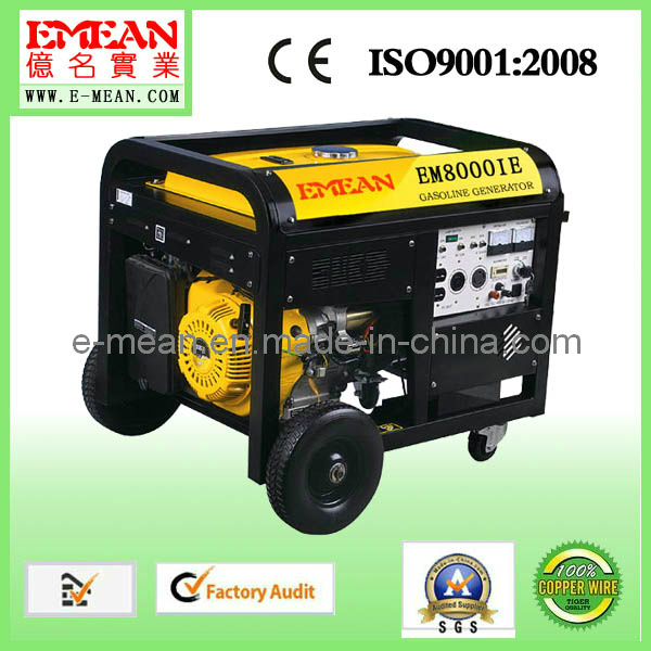 7kw Portable Generator Gas Gasoline Manual