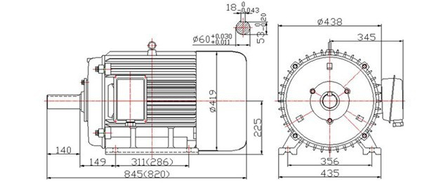 15kw 30kw Low Speed Hydro Turbine Permanent Magnet Generator 50Hz