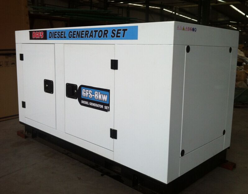 Water Cooled Silent Type Diesel Generator 30kw