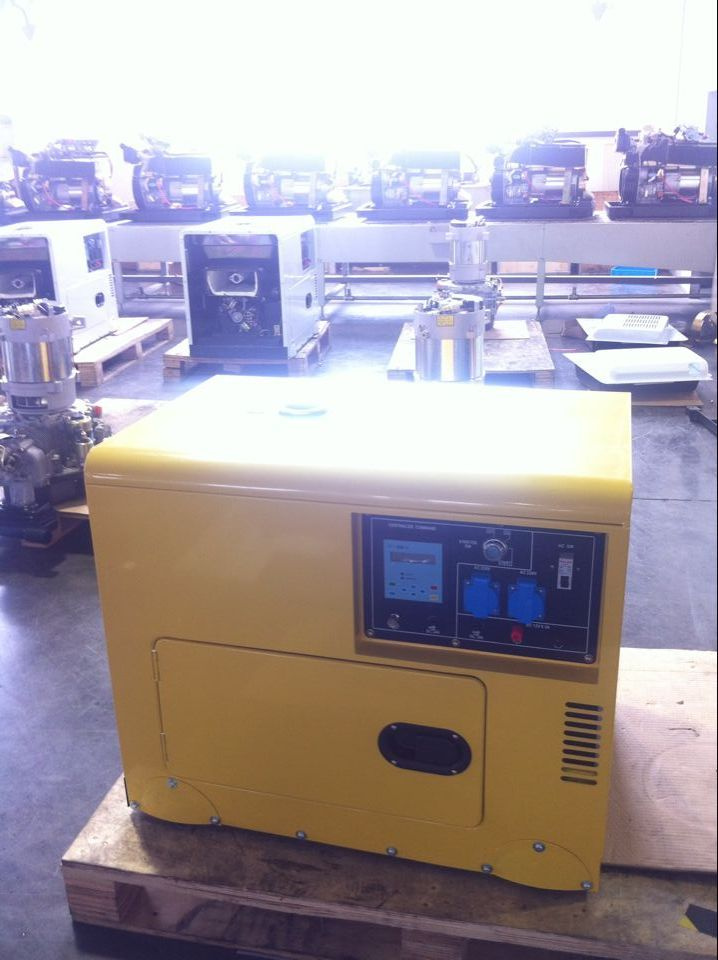 3-10kVA Hot Sale Generator / 5kw Silent Diesel Generator (CE, BV, ISO9001)