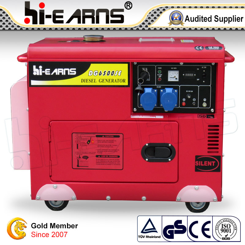 5kw Diesel AVR Generator (DG6500SE)