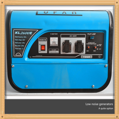 2kw Silent Type Home Use Electric Key Start Gasoline Generator with CE