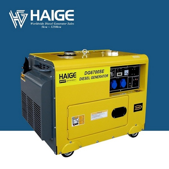 5kw Silent Type Diesel Generator (DG6700SE)