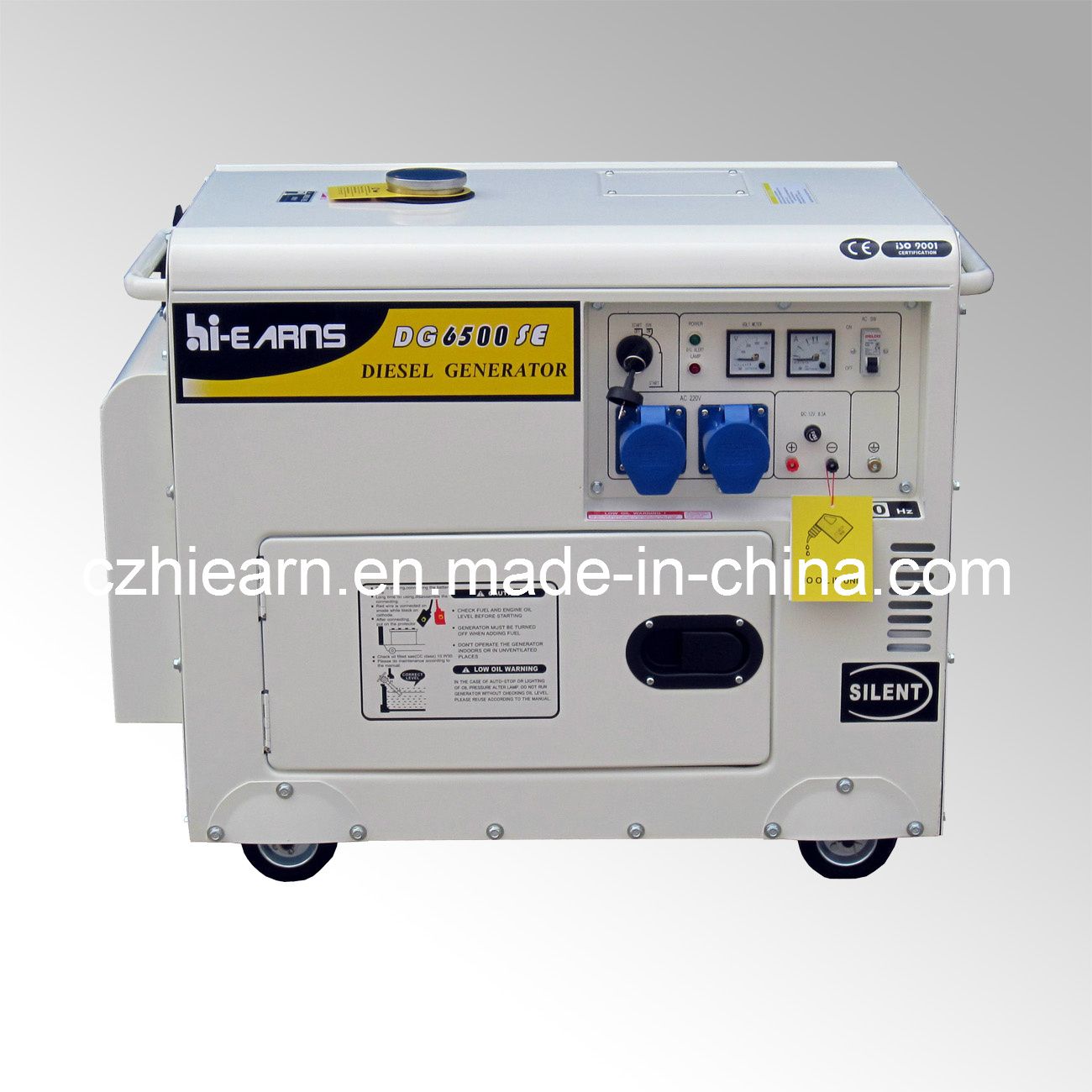 5000 Watts Portable Diesel Generator (DG6500SE)