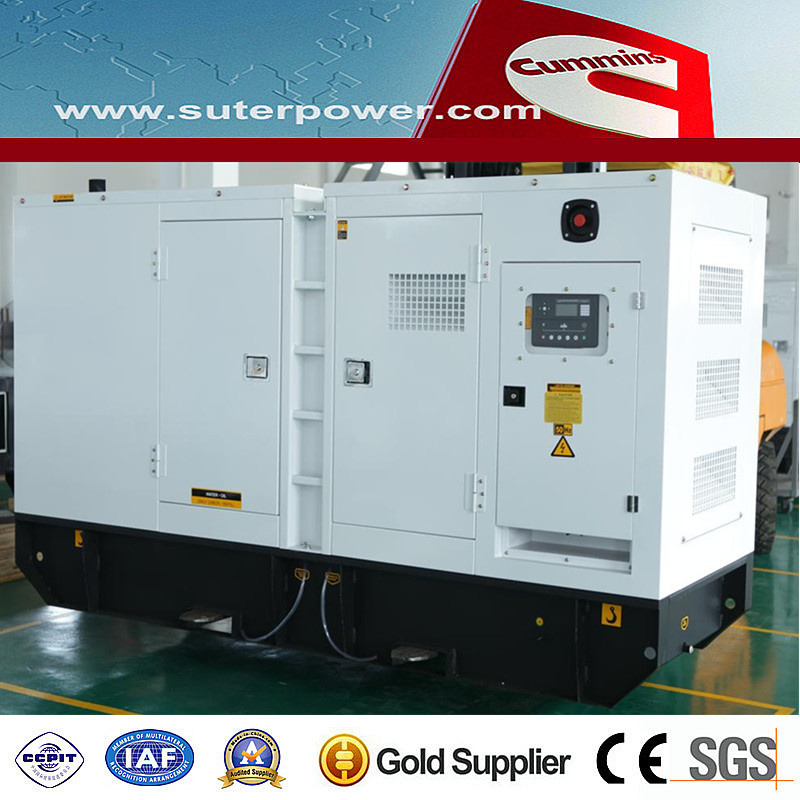 100kVA/80kw Cummins Soundproof Diesel Power Electric Generator