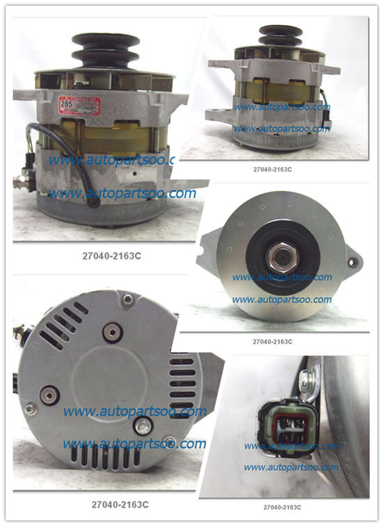 Hino Ranger Alternator 0201 282 0014 100A 27040-2163c