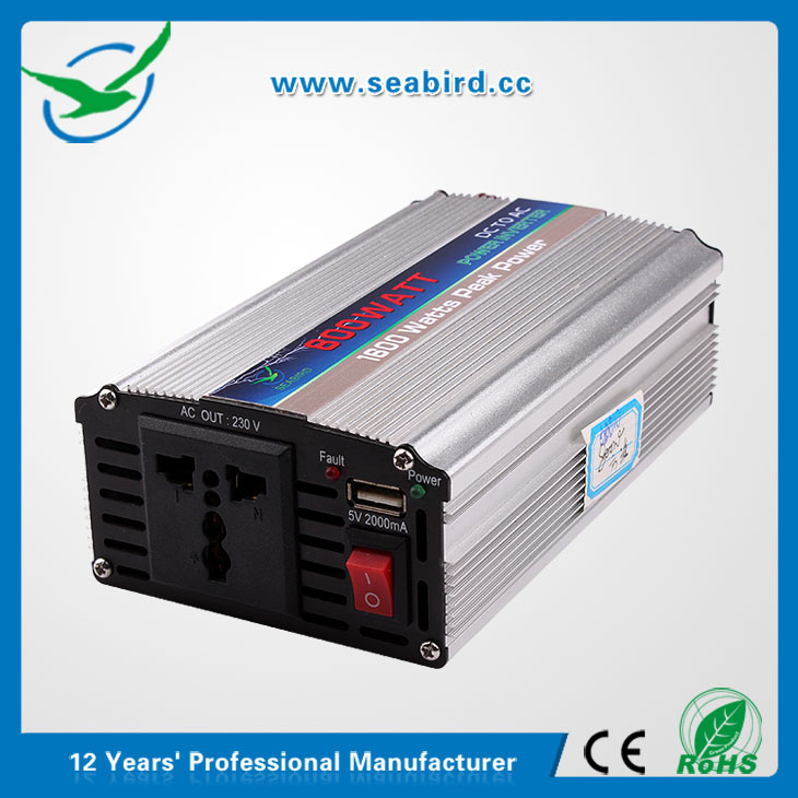 800W DC to AC Pure Sine Wave Inverter 12V/24V 220V