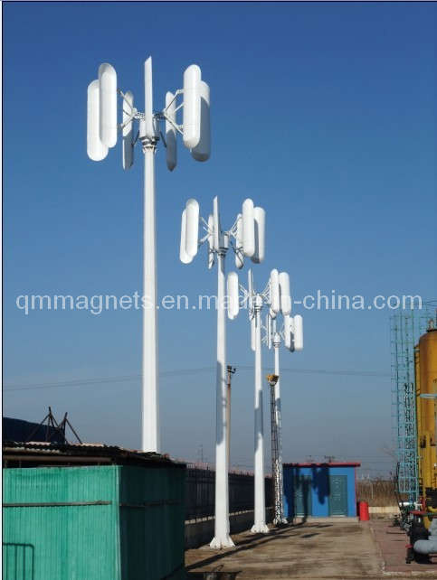 Vertical Axis Wind Turbine (Generator) 2KW/50RPM