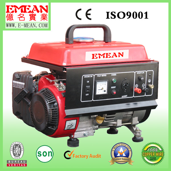 650W Small Petrol 500W Gasoline Generator