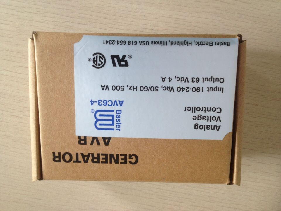Basler Voltage Regulator AVR Avc63-4