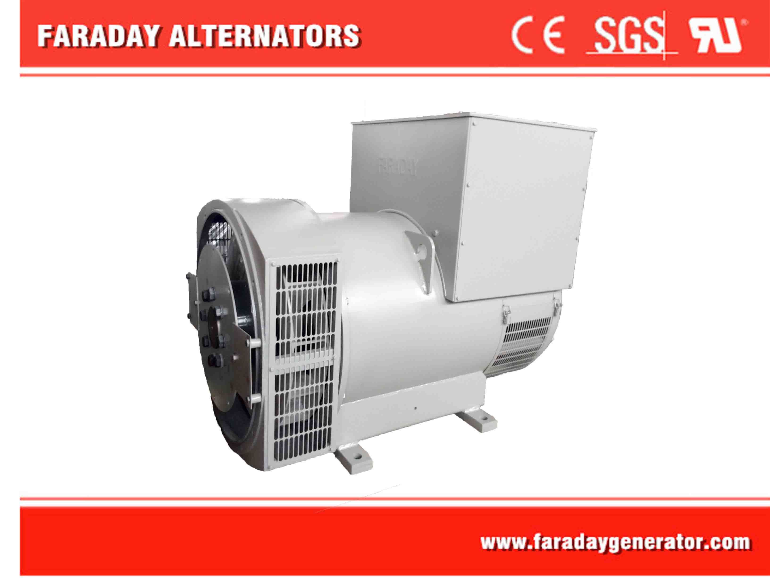 Faraday 100% Copper Wires IP23 H Class Brushless Electric Alternator in Stock