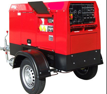 Welding Diesel Generator with Single Phase (ETD50kw)