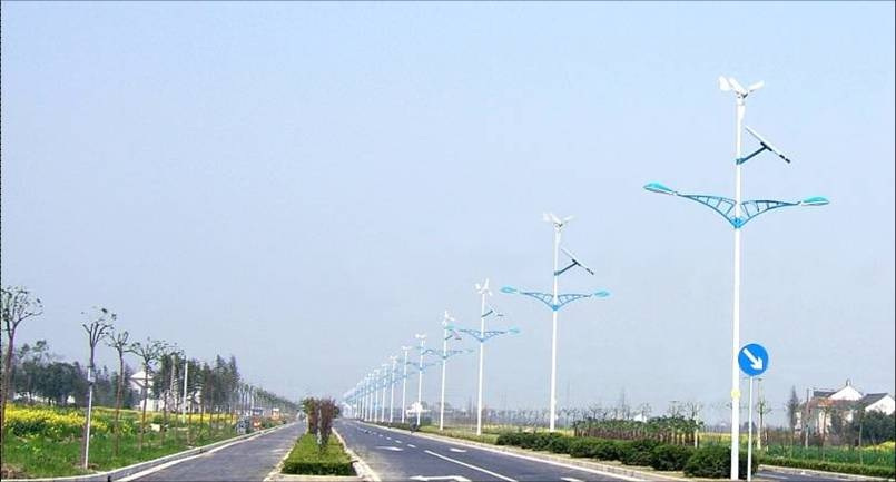 Wind-Solar Hybrid Street Lighting System