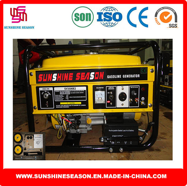 2.5kw Elepaq Gasoline Generators Sv3500e2 for Home Power Supply