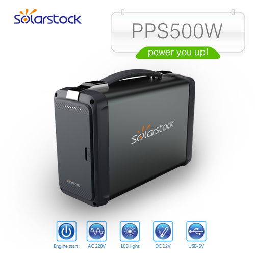 500W PV Solar Generator with Emergency Car Jump Starter