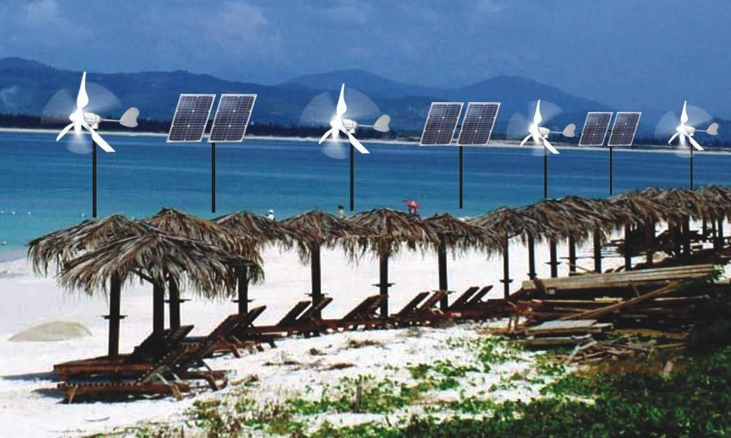 Off-grid Residential Wind Solar Hybrid Power Supply System
