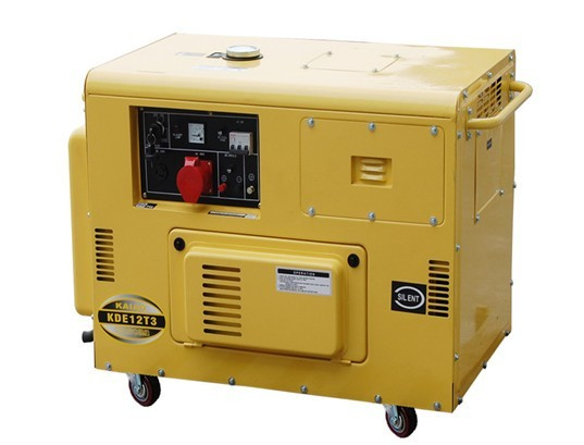 3phase Silent Type Diesel Generator 230-416V 9.5-10.5kVA (KDE12T3)