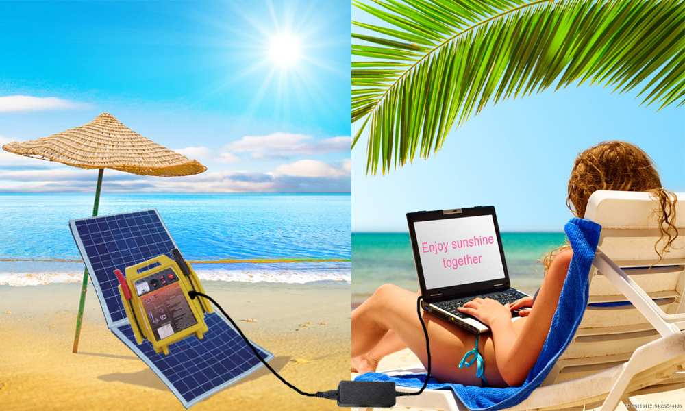 500W Portable Solar Emergency Power Box
