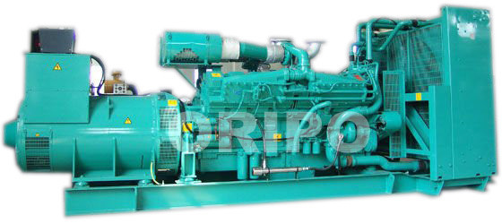 AC Three Phase 1250kVA Electric Power Generator with Cummins Engine