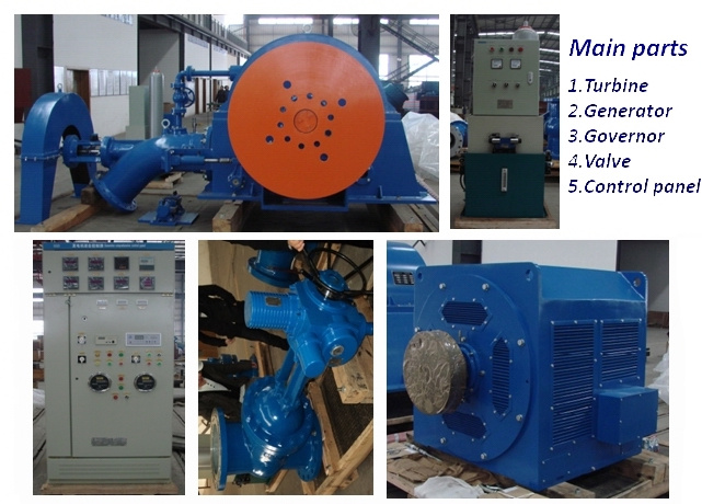 Pelton Turbine/ Turbine Generator Unit