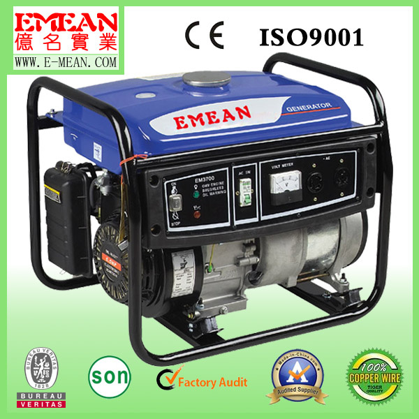 2500wates 3700 Gasoline Generator (EM3700E) with 7HP Engine