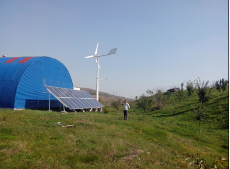 Anhua 10kw on&off Grid Pitch Controlled Wind Power Generator