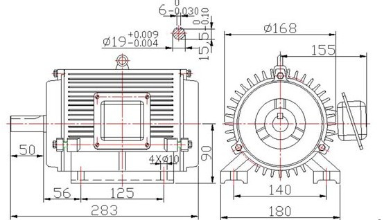 600W 450rpm Permanent Magnet Wind Turbine Generator