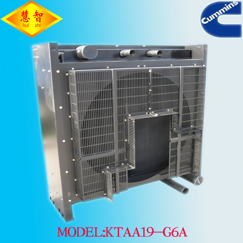 2014 Hot Sale Diesel Engine Radiator for Cummins Engine Parts with Intercooler (KTAA19-G6A)