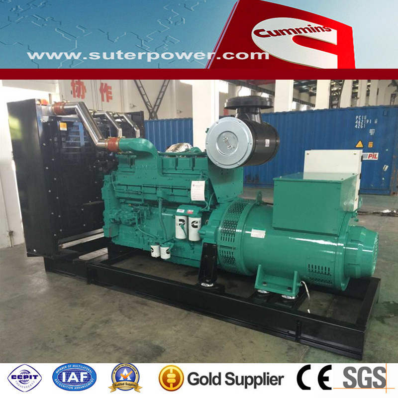 688kVA/550kw Electric Power Diesel Generator with Cummins Engine
