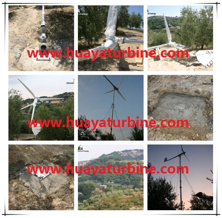4kw Wind Generator, Wind Power Generator 4000W