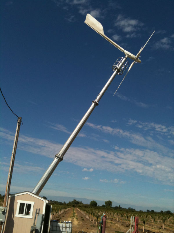 Anhua 5kw Low Noise High Efficiency off Grid Type Wind Genenrator