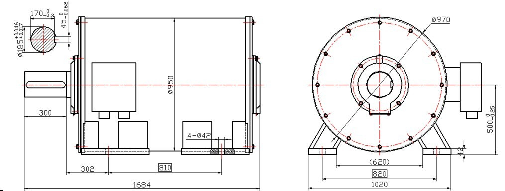 800kw Permanent Magnet Synchronous Generator