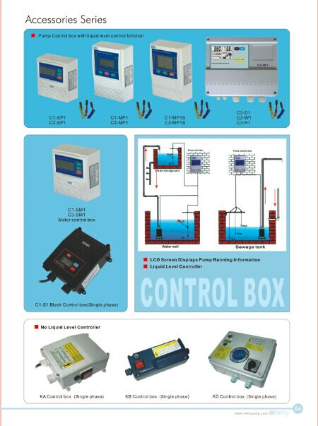 Suface Pump/Submersible Pump Spare Parts / Accessories Series