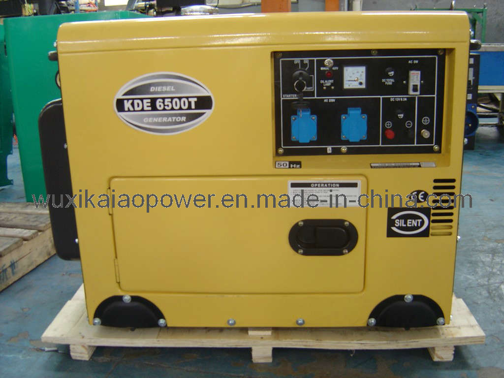 5kVA Silent Diesel Generator Set (KDE6700T)