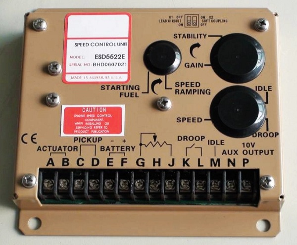 Generator Speed Controller (ESD5522E)