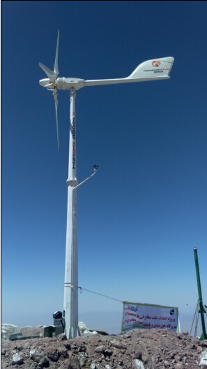 China Manufacturer Ane 10kw Pitch Controlled Technology Small Wind Generator
