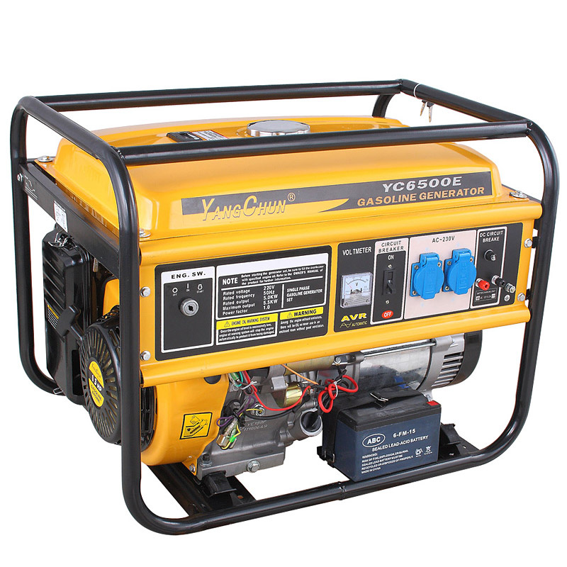 5kw Gasoline Power Generator Yc6500e