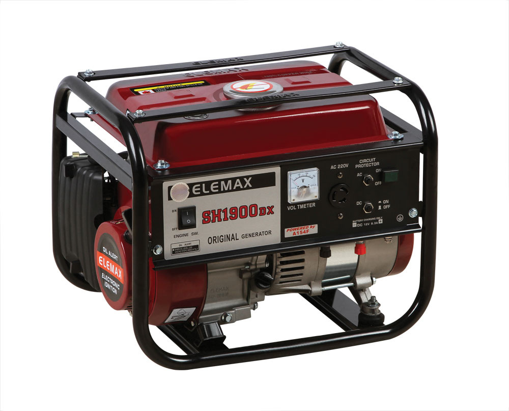 1kw Elemax Gasoline Generator (ELEMAX-SH1900DX) with 154 Engine