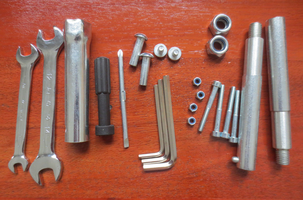 Tools of HHPW170, Spare Parts