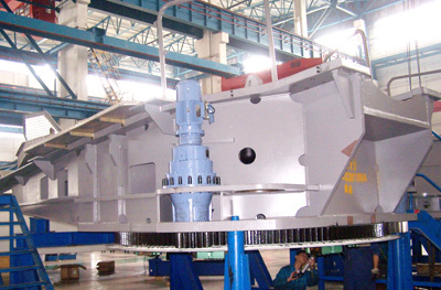 Finish Machined Wind Turbine Stand