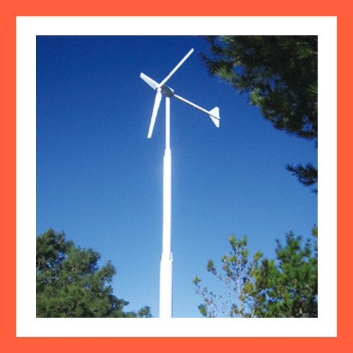 Reinforced Fiber Glass Horizontal Wind Turbines 30kw 240V