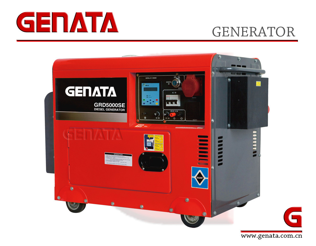 Japan Brand Home Power Diesel Engine Generators (GRD5000SE)
